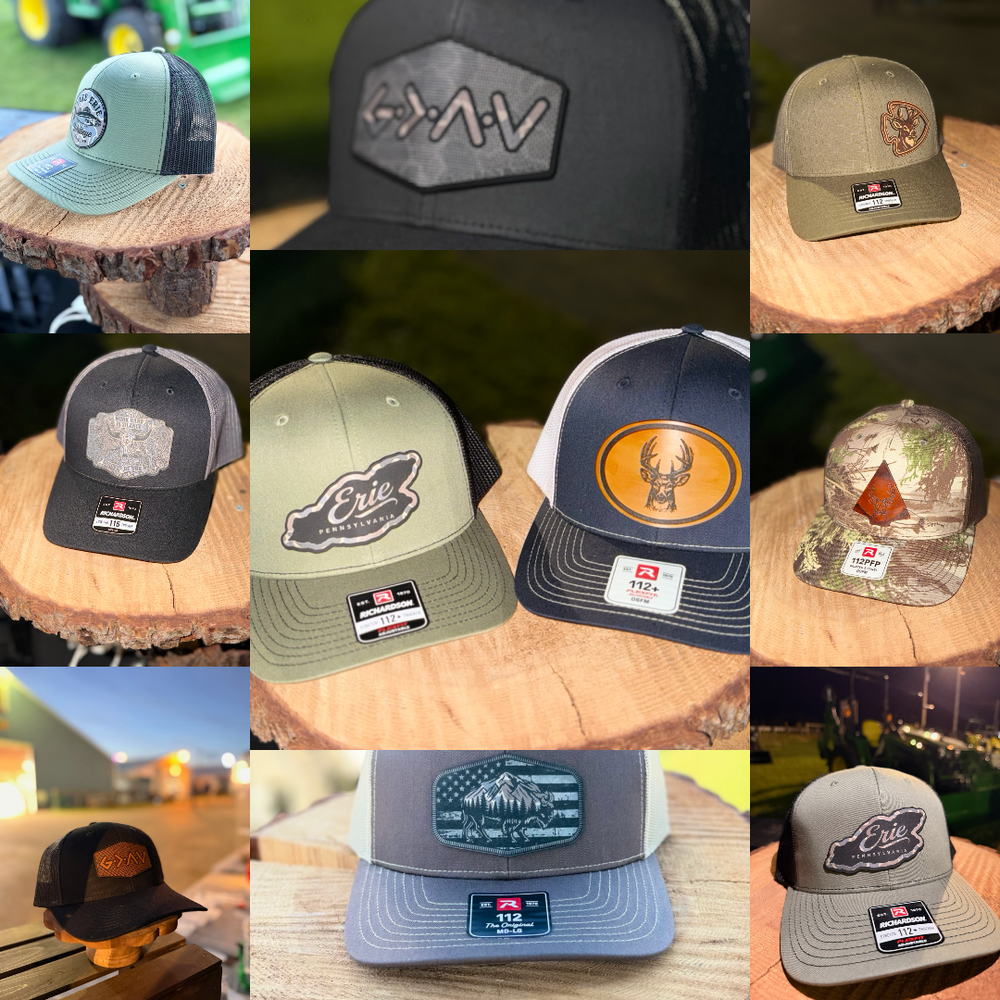 Custom patch hats by Stay Anchored