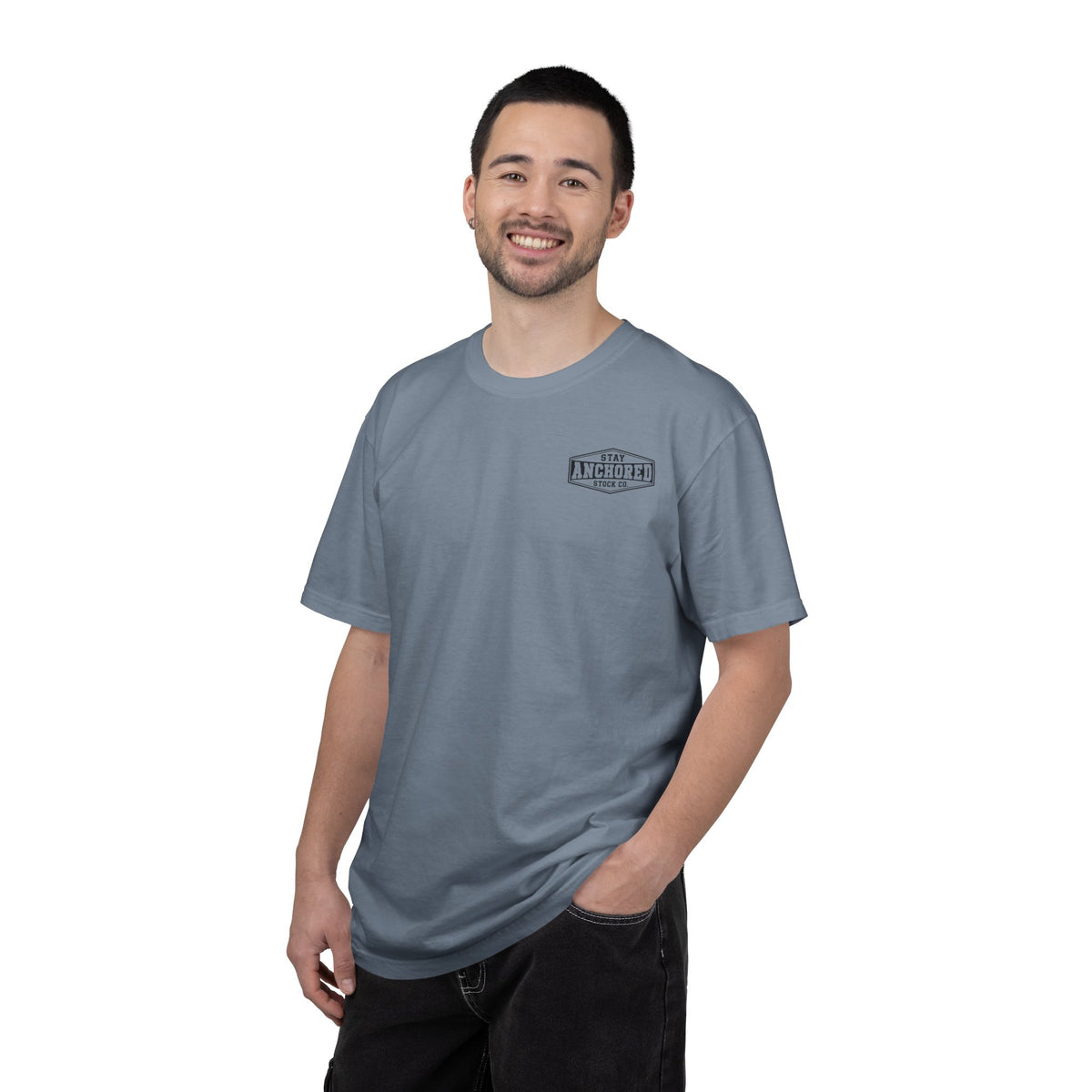 Stay Anchored Field Series Working Dog Tee | Lake Erie Outdoor Graphic Shirt